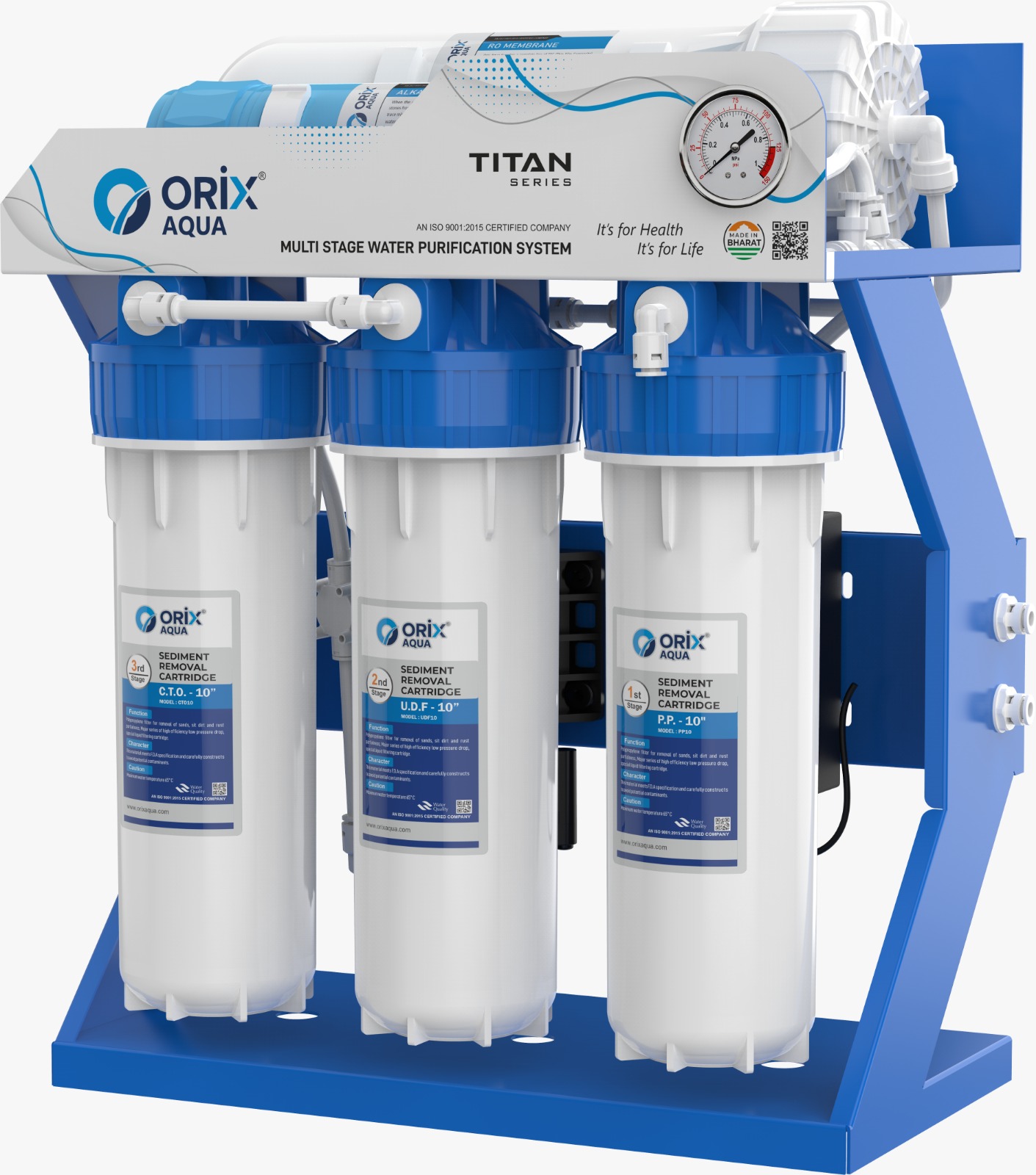 ORIX Titan 25 LPH BIS Certified RO Water Purifier — Royal Aqua Thalassery